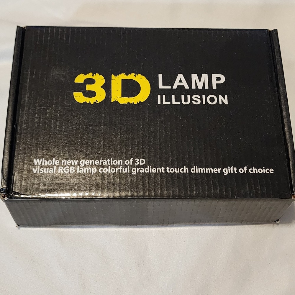 Creative 3D Visualization Visual Dimmer‎ Remote Lamp Hello Kitty changing colors